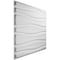 Ekena Millwork Arlington EnduraWall Decorative 3D Wall Panel, White, 19 5/8"W x 19 5/8"H WP20X20ATWH - alternate 4